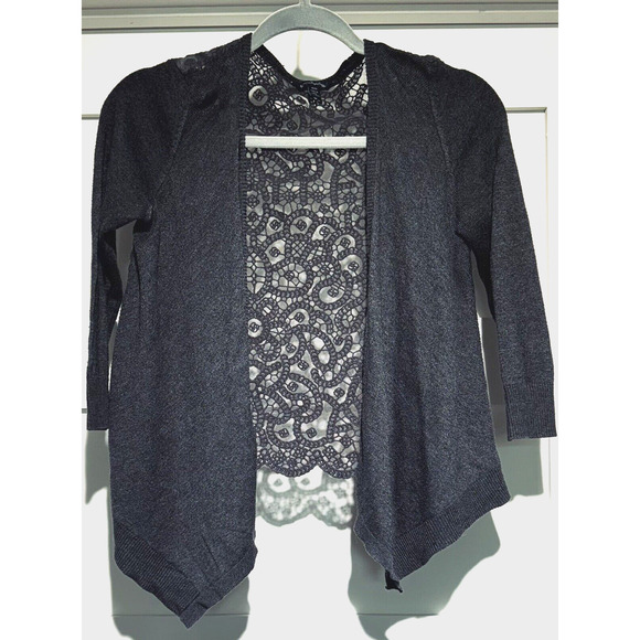 American Eagle Outfitters Open Cardigan Lace Sweater Size XS - Picture 1 of 8